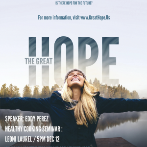 Evangelistic Series ‘The Great Hope’