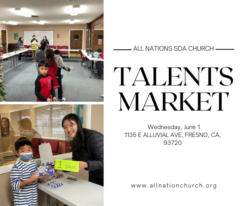 [TALENTS MARKET, JUN 1, 5:00 PM]